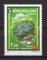 2022 TURKEY WORLD POST DAY MNH ** - Ongebruikt