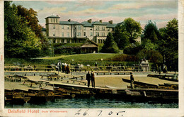 CUMBRIA - BELSFIELD HOTEL FROM WINDERMERE 1905 Cu1352 - Windermere