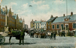 CUMBRIA - CARLISLE MARKET PLACE 1906 Cu1380 - Carlisle