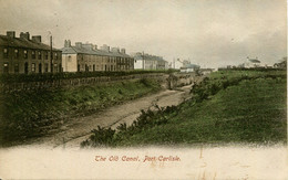 CUMBRIA - THE OLD CANAL, PORT CARLISLE 1905 Cu1379 - Carlisle