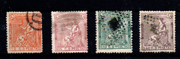 España Nº 131/33, 136. Año 1873 - Used Stamps