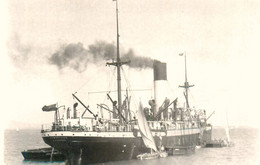 DEMODOCUS * Carte Photo * Bateau Commerce Cargo Paquebot * Holt Blue Funnel Compagnie Société - Cargos