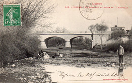 CPA De SIGEAN - Le Pont Sur La Route De La Nouvelle. - Sigean