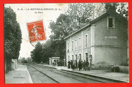 8750 - DEUX SEVRES - LA MOTHE St. HERAY - La Gare - La Mothe Saint Heray