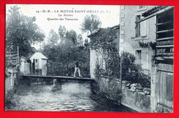 8751 - DEUX SEVRES - LA MOTHE St. HERAY - La Rivière - Quartier Des Tanneries - La Mothe Saint Heray