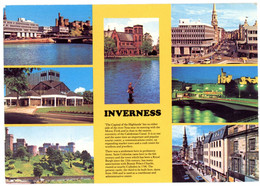 Inverness. The Capital Of The Highlands Lies On Either Side Of The River Ness Near Its Meeting With The Moray Firth ... - Inverness-shire