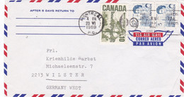 Canada- STORIA POSTALE - Frontespizio 1969 - Lettres & Documents