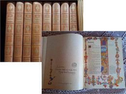 La Sacra Bibbia Illustrata Fratelli Fabbri Editori 1963 Otto Volumi - Verzamelingen