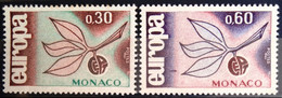 EUROPA 1965 - MONACO                      N° 675/676                      OBLITERE - 1965