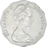 Monnaie, Australie, Elizabeth II, 50 Cents, 1974, TTB, Cupro-nickel, KM:68 - 50 Cents