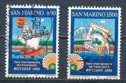 °°° SAN MARINO - Y&T N°1577/78 - 1998 °°° - Gebraucht