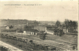 Sainte Menehould Vue Panoramique De La Gare - Sainte-Menehould