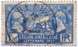 France - Légion Américaine Septembre 1927 - Oblitérés