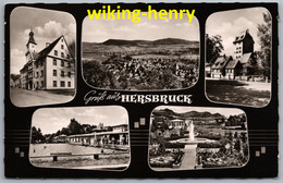 Hersbruck - S/w Mehrbildkarte 2 - Hersbruck