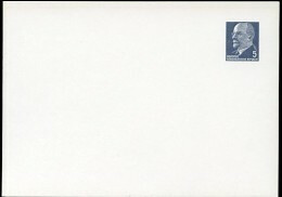 DDR PP8 A1/001a-2 Privat-Postkarte BLANKO Dünn Wst.Typ II  1970  NGK 15,00 € - Private Postcards - Mint