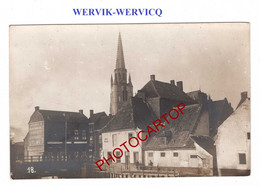 WERVIK-Wervicq-CARTE PHOTO Allemande-Guerre 14-18-1 WK-BELGIQUE-BELGIEN-MILITARIA- - Wervik