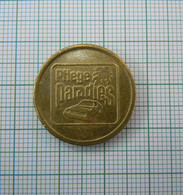 Germany, 1 Car Wash Token - Pflege Paradies, Vintage Coin-Token (ds684) - Professionali/Di Società