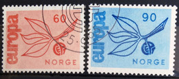 EUROPA 1965 - NORVEGE                      N° 486/487                      OBLITERE - 1965