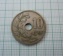 Belgium, Belgie, Belgique, Monnaie, Coin, 10 Centimes 1904, Copper Nickel F (ds692) - 10 Centimes