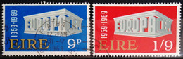 EUROPA 1969 - IRLANDE                      N° 232/233                      OBLITERE - 1969