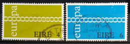 EUROPA 1971 - IRLANDE                      N° 267/268                     OBLITERE - 1971