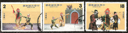 Taiwan 1982 N°Y.T. : 1400,1401 Et 1403 Obl. - Gebraucht