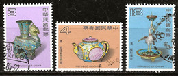 Taiwan 1984 N°Y.T. : 1508 à 1510 Obl. - Usados