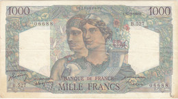 1000 F Minerve Et Hercule Du 17-2-1949 FAY F 41.25 Alph. B.527 - 1 000 F 1945-1950 ''Minerve Et Hercule''