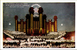 Uatah Salt Lake City The Great Mormon Temple Famous Organ And Choir - Salt Lake City