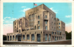 New Mexico Albuquerque The Franciscan Hotel 1931 Curteich - Albuquerque