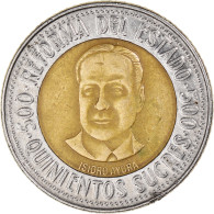 Monnaie, Équateur, 500 Sucres, 1995, TTB, Bimétallique, KM:97 - Ecuador