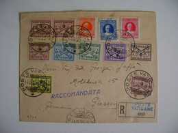 VATICAN - ENVELOPE SENT GIESSEN / GIEBEN (GERMANY) IN 1929 IN THE STATE - Lettres & Documents