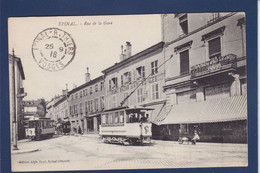 CPA [88] Vosges > Epinal Cachet Mais Non Circulée Tramway - Epinal