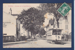 CPA [88] Vosges > Epinal Circulée Tramway - Epinal