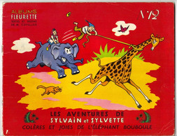 SYLVAIN ET SYLVETTE N° 12 " COLERES ET JOIES DE L'ELEPHANT BOUBOULE " DE 1956 - Sylvain Et Sylvette