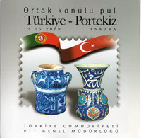 2009 TURKEY JOINT ISSUE OF STAMPS BETWEEN TURKEY AND PORTUGAL PORTFOLIO MNH ** - Neufs