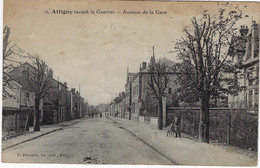 ARDENNES 08. ATTIGNY AVENUE DE LA GARE - Attigny