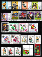 DIVERS FOOTBALL OBLITERES - Used Stamps