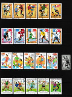 DIVERS FOOTBALL OBLITERES - Used Stamps