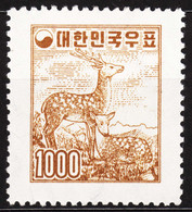 South Korea 1954 Little Deer Mi#172 Mint Hinged - Corea Del Sud