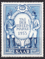 Saar Sarre 1953 Mi#342 Mint Never Hinged - Nuovi