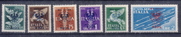 Germany Occupation Of Laibach (Slovenia) Help For Poor 1944 Mi#33-38 Mint Hinged - Occupation 1938-45