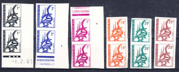 Mali 1961 Postage Due Airmail Mi#1-6 Mint Never Hinged Imperforated Pairs - Mali (1959-...)