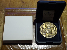 Médaille De Puiseaux (45) Hommage De La Ville Avec Boitier - Professionnels / De Société