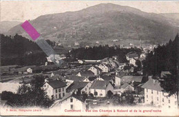 CORNIMONT Vue Des Champs à Nabord Et La Grand'roche - Cornimont