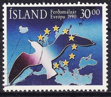 1990. Iceland. European Year Of Tourism. Used. Mi. Nr. 730 - Used Stamps