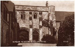 Chichester - Entrance To Bishop's Palace - Chichester
