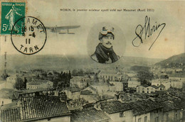 Mazamet * Aviateur MORIN , Premier Ayant Volé Sur La Ville * Aviation - Mazamet