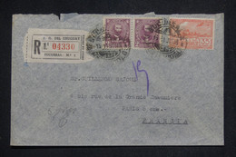 URUGUAY - Enveloppe En Recommandé De Montevideo Pour Paris En 1946  - L 132765 - Uruguay