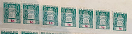 (stamp 19-10-2022) Mint - Australia - Stamp Duty 6 X 1c Green - 6 X 2c Blue - 6 X 3c Orange (total 18 Duty Stamps) - Fiscales